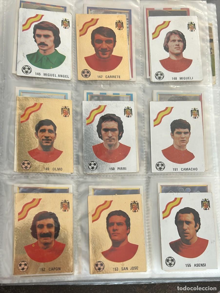 Cromos de f&uacute;tbol: CROMOS FUTBOL ADHESIVOS SELECCION ESPA&Ntilde;OLA DE MAGS 1978-79 LOTE 17 CROMOS