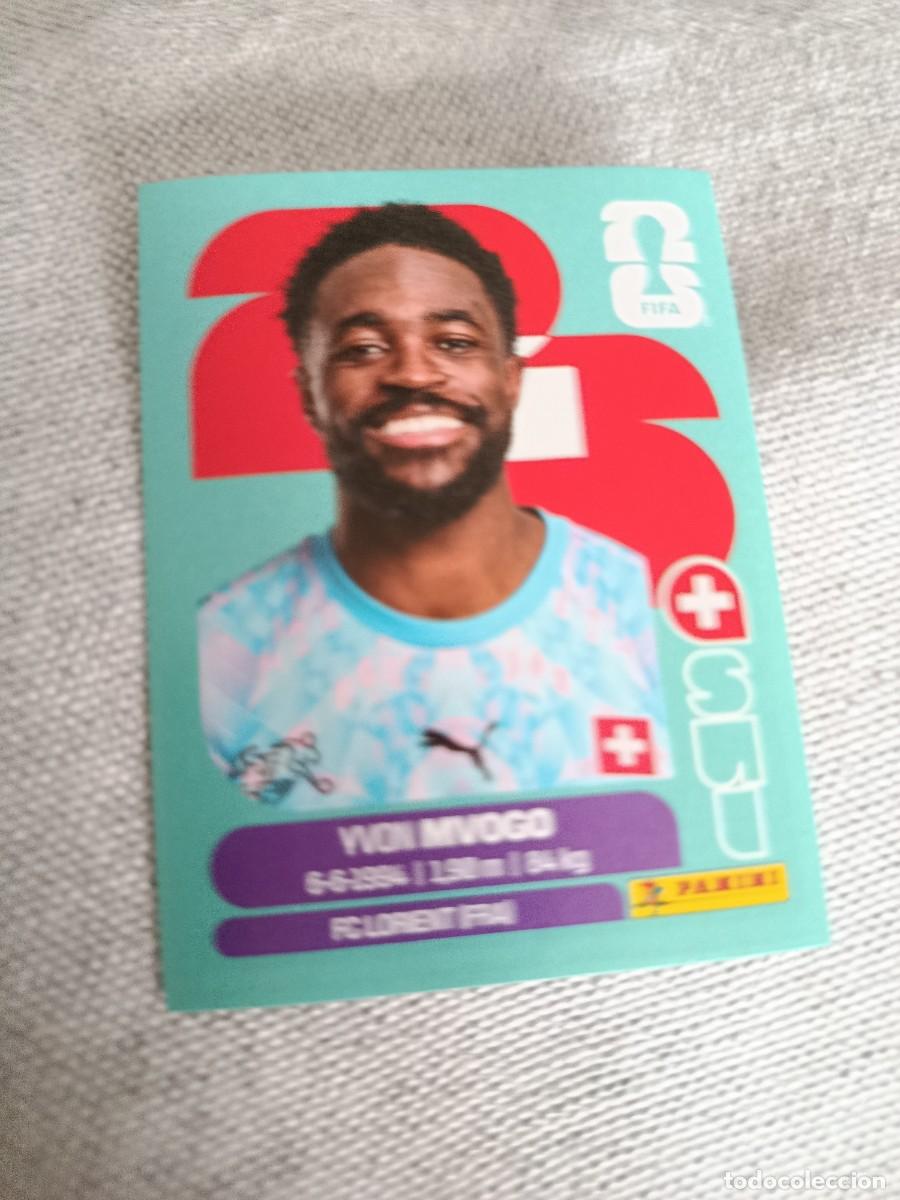 Cromos de f&uacute;tbol: Mundial Estados Unidos-Mexico-Canad&aacute; 2026. 3- Mvogo. Suiza. Nunca pegado.