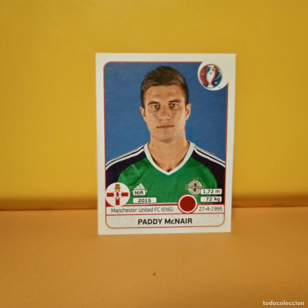 Cromos de f&uacute;tbol: PANINI EURO 2016 FRANCE; EUROCOPA FRANCIA: IRLANDA DEL NORTE MCNAIR 333