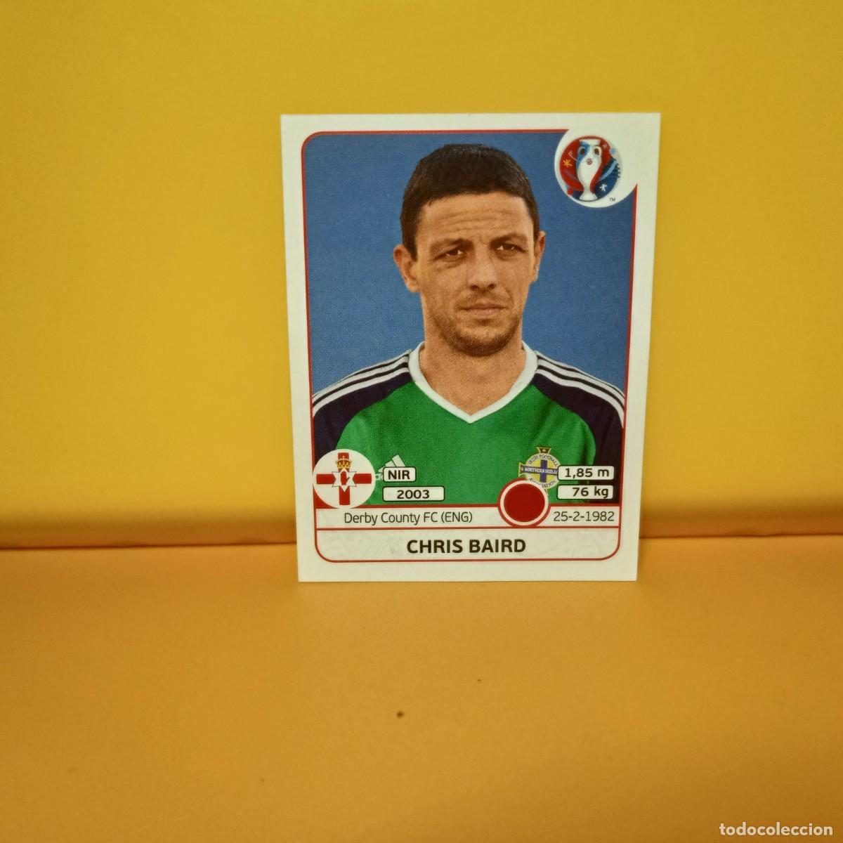Cromos de f&uacute;tbol: PANINI EURO 2016 FRANCE; EUROCOPA FRANCIA: IRLANDA DEL NORTE BAIRD 328