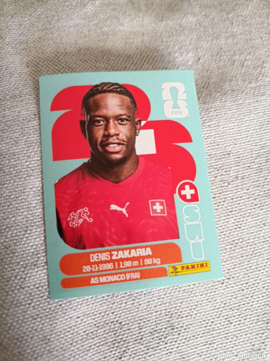 Cromos de f&uacute;tbol: Mundial Estados Unidos-Mexico-Canad&aacute; 2026. 10- Zakaria. Suiza. Nunca pegado.