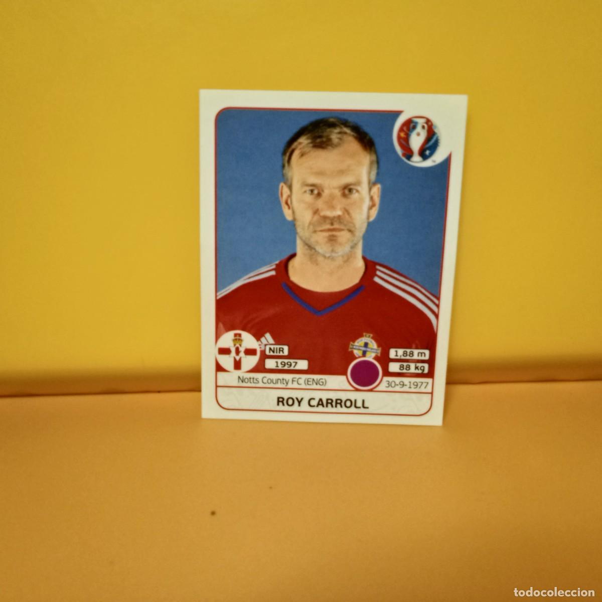 Cromos de f&uacute;tbol: PANINI EURO 2016 FRANCE; EUROCOPA FRANCIA: IRLANDA DEL NORTE CARROL 326