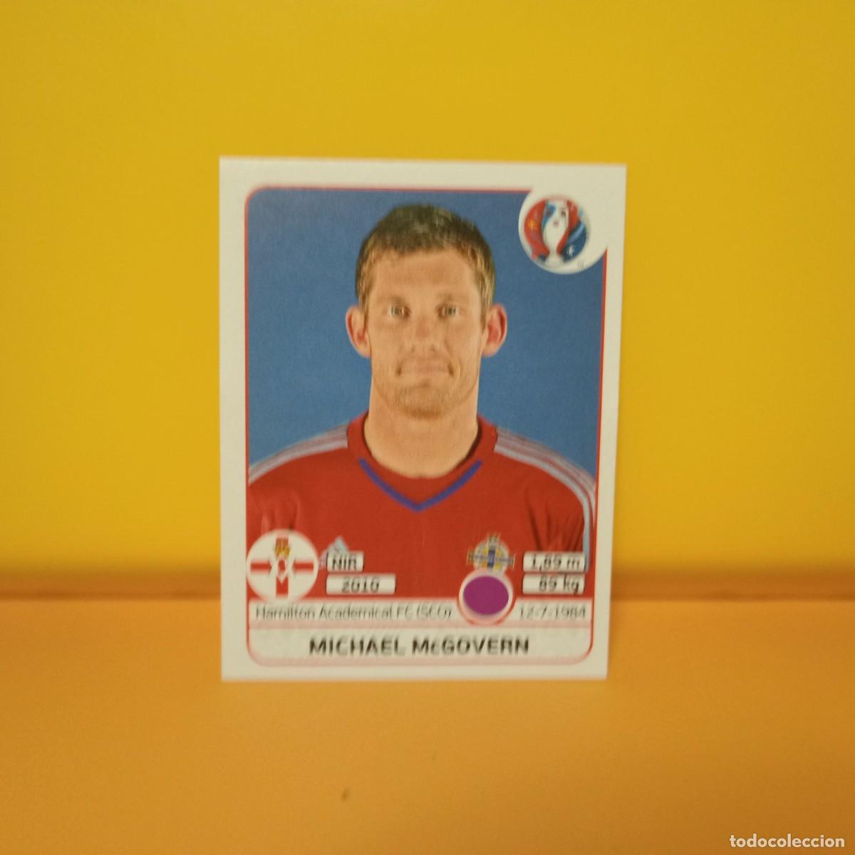 Cromos de f&uacute;tbol: PANINI EURO 2016 FRANCE; EUROCOPA FRANCIA: IRLANDA DEL NORTE MCGOVERN 325