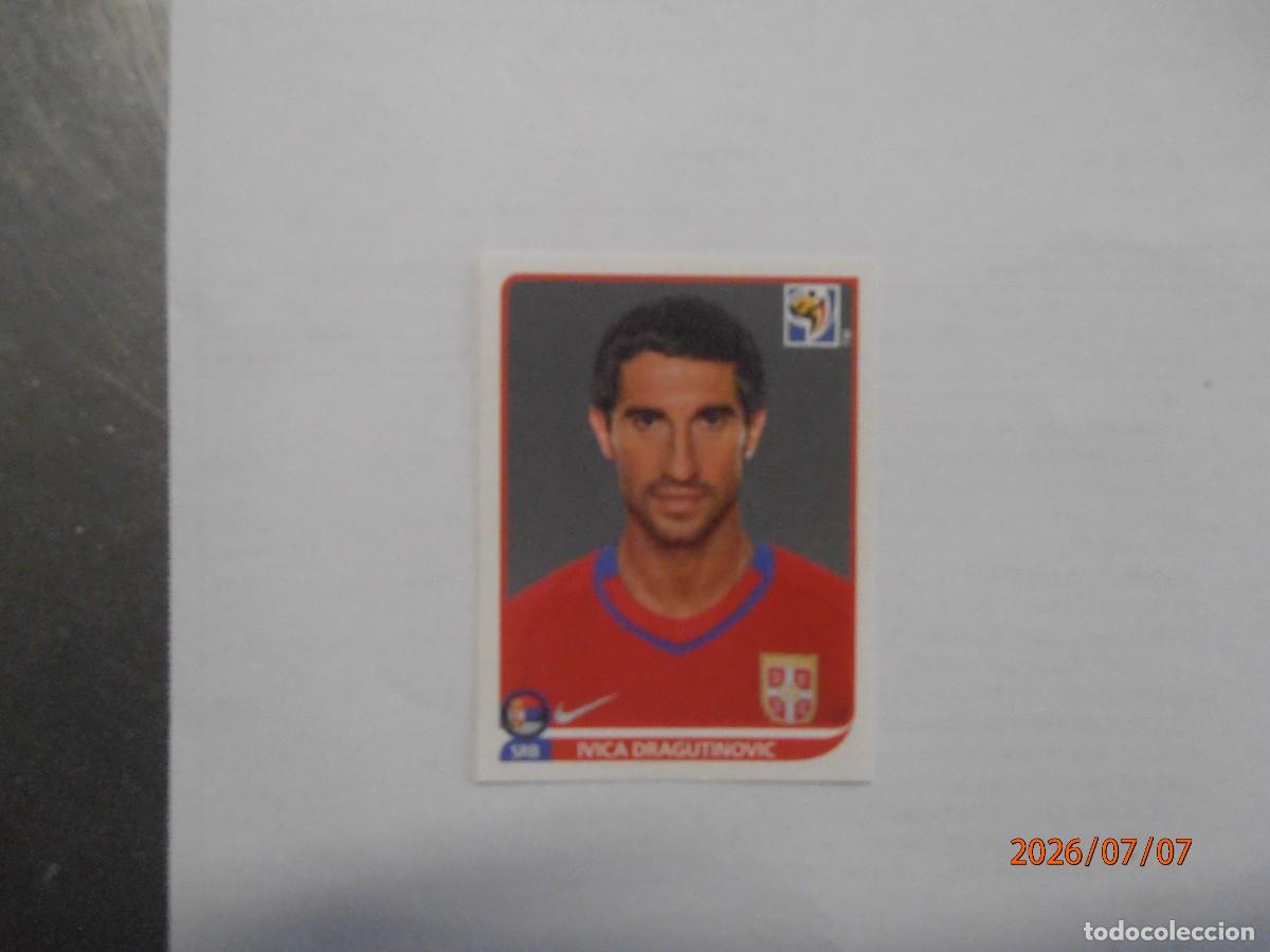 Cromos de f&uacute;tbol: Dragutinovic- Serbia - Mundial 2010