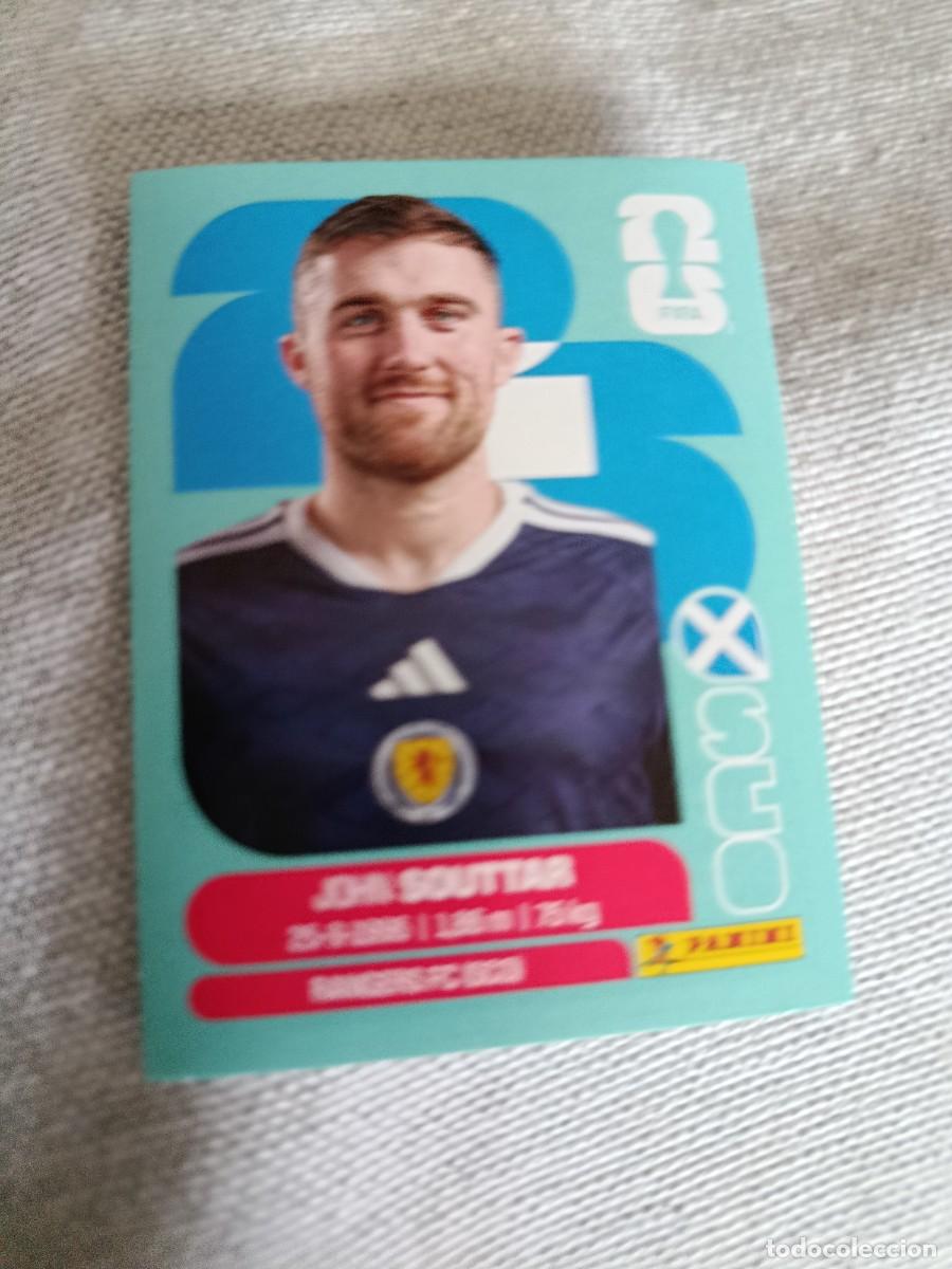 Cromos de f&uacute;tbol: Mundial Estados Unidos-Mexico-Canad&aacute; 2026. 8- Souttar. Escocia. Nunca pegado.