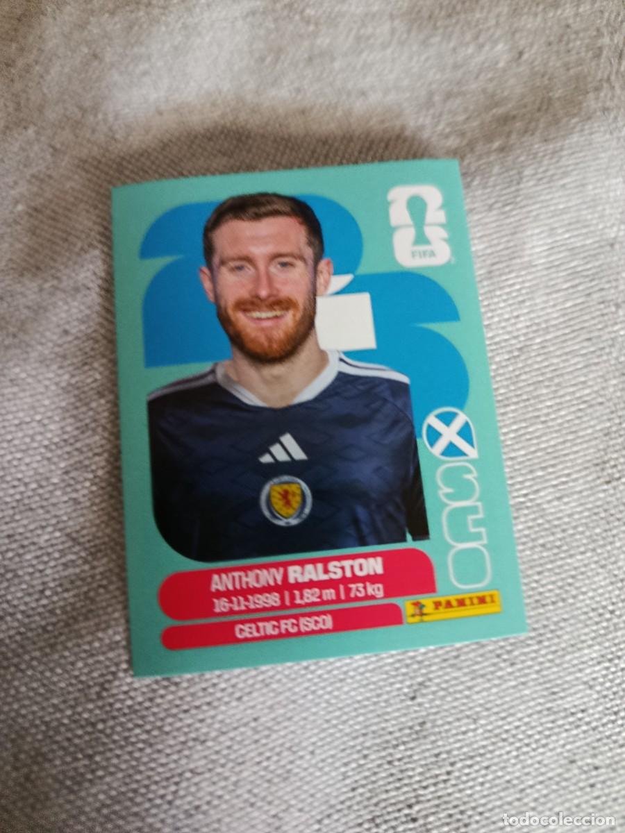 Cromos de f&uacute;tbol: Mundial Estados Unidos-Mexico-Canad&aacute; 2026. 9- Ralston. Escocia. Nunca pegado.