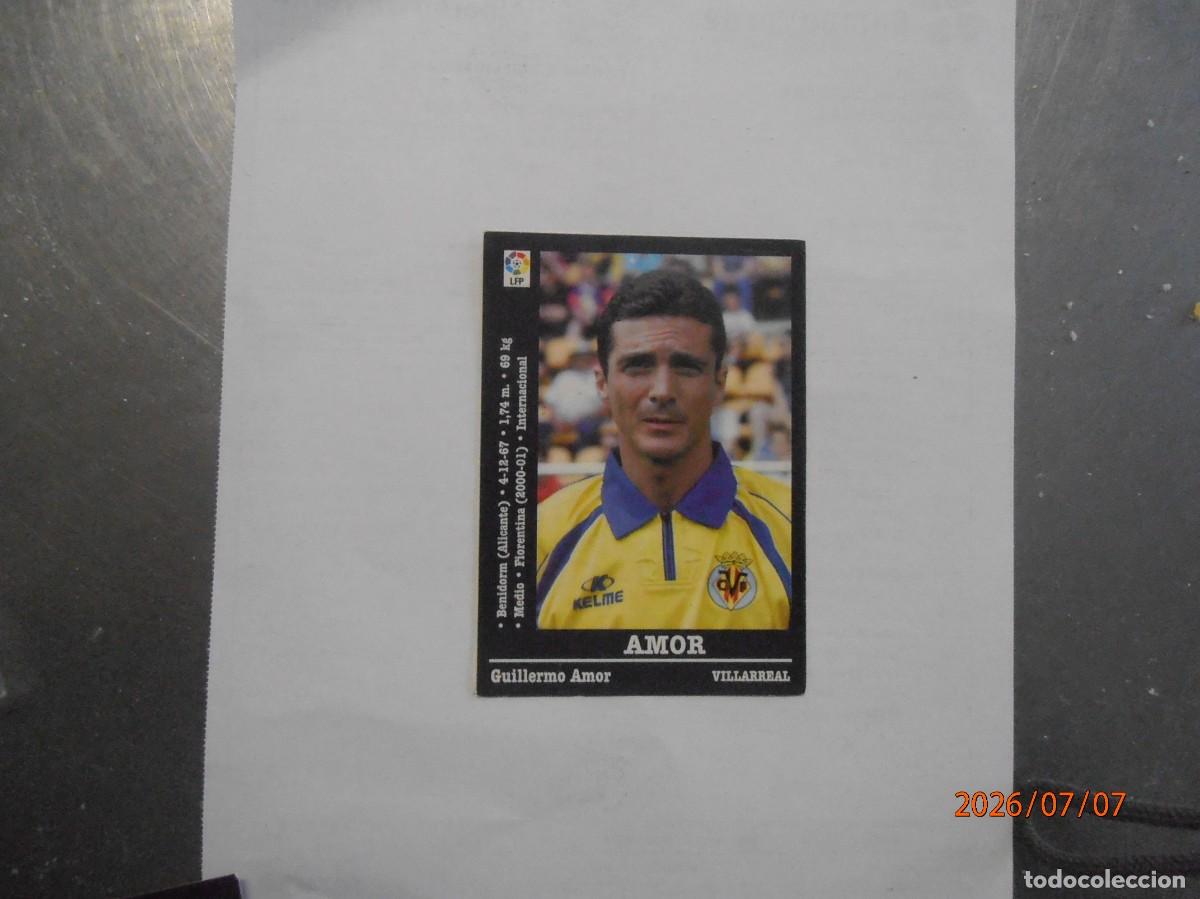 Cromos de f&uacute;tbol: Amor - Villarreal Ultimos Fichajes.