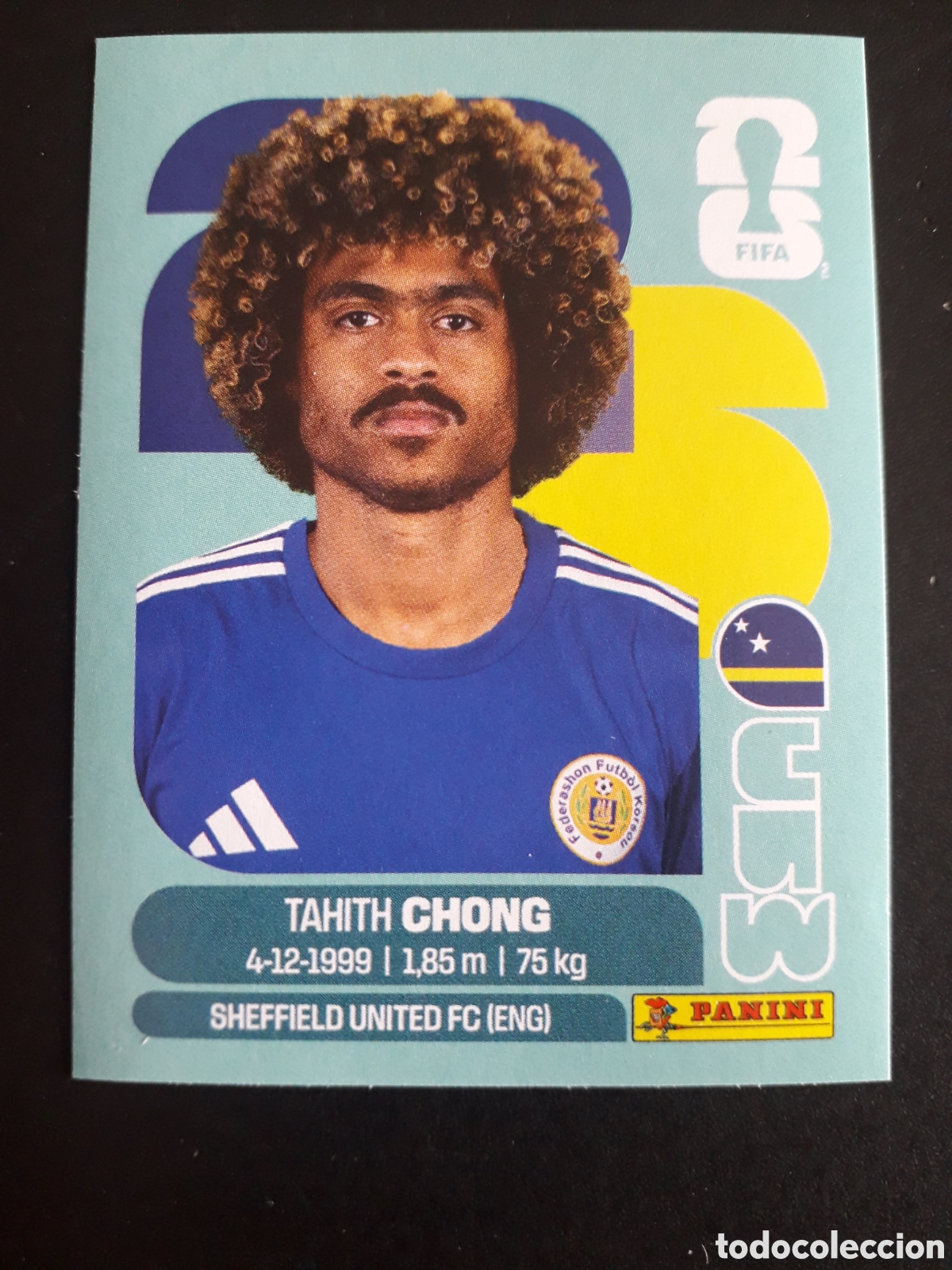 Cromos de f&uacute;tbol: CHONG CURA&Ccedil;AO CUW 14 MUNDIAL F&Uacute;TBOL 2026 FIFA WORLD CUP PANINI SIN PEGAR PEDIDO M&Iacute;NIMO 3&euro;