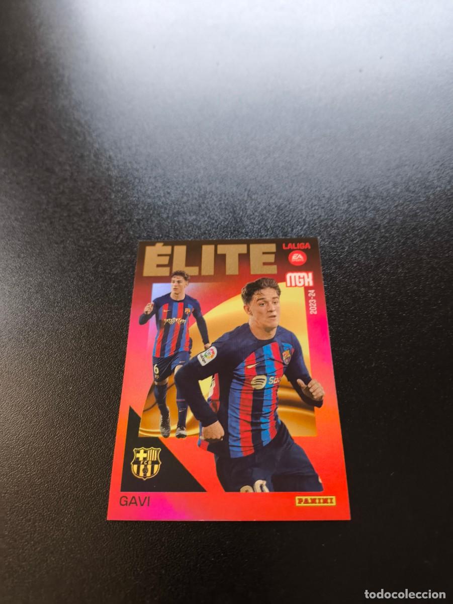 Cromos de f&uacute;tbol: 5 Gavi BARCELONA ELITE PANINI LIGA MEGACRACKS MGK 2023 2024 23 24 NO ESTE