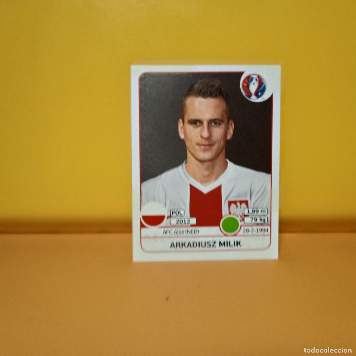 Cromos de f&uacute;tbol: PANINI EURO 2016 FRANCE; EUROCOPA FRANCIA: POLONIA MILIK 311