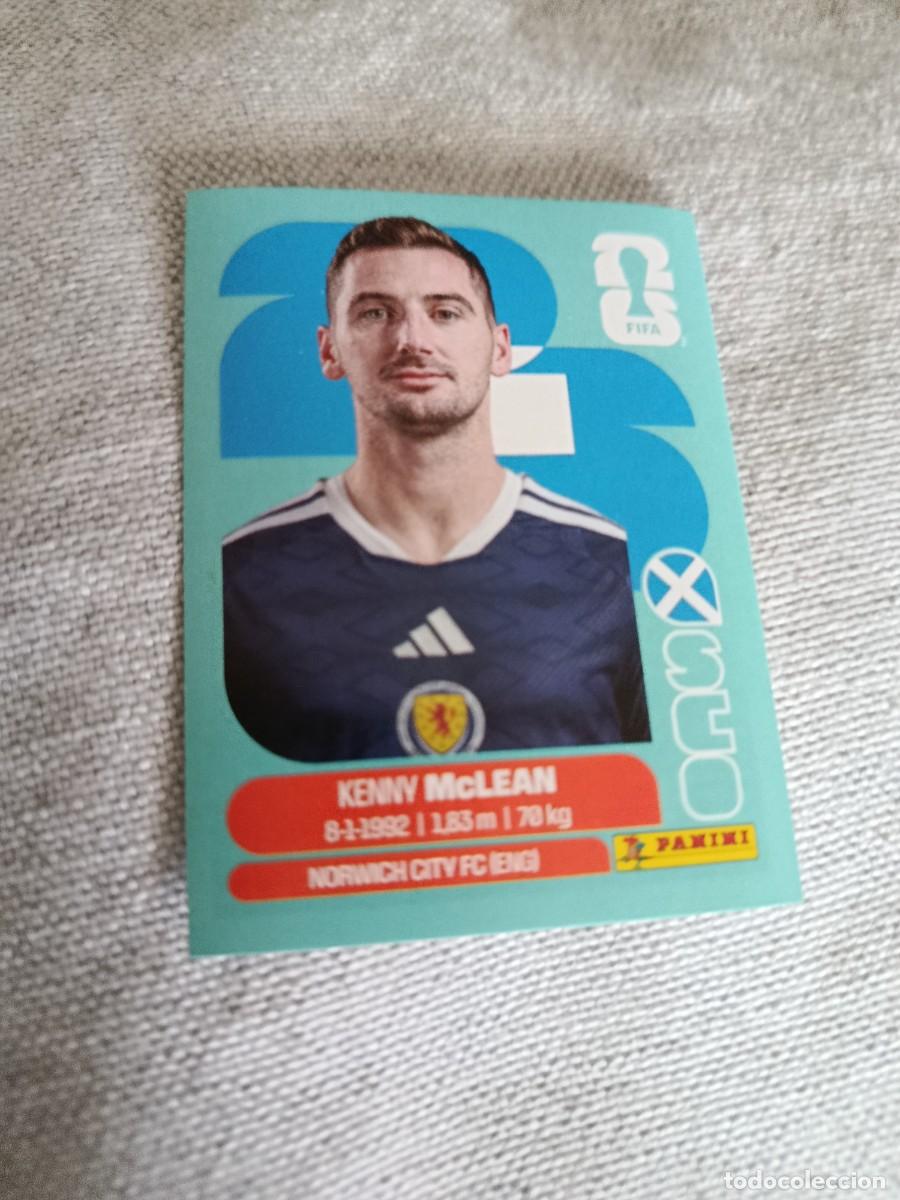 Cromos de f&uacute;tbol: Mundial Estados Unidos-Mexico-Canad&aacute; 2026. 16- McLean. Escocia. Nunca pegado.