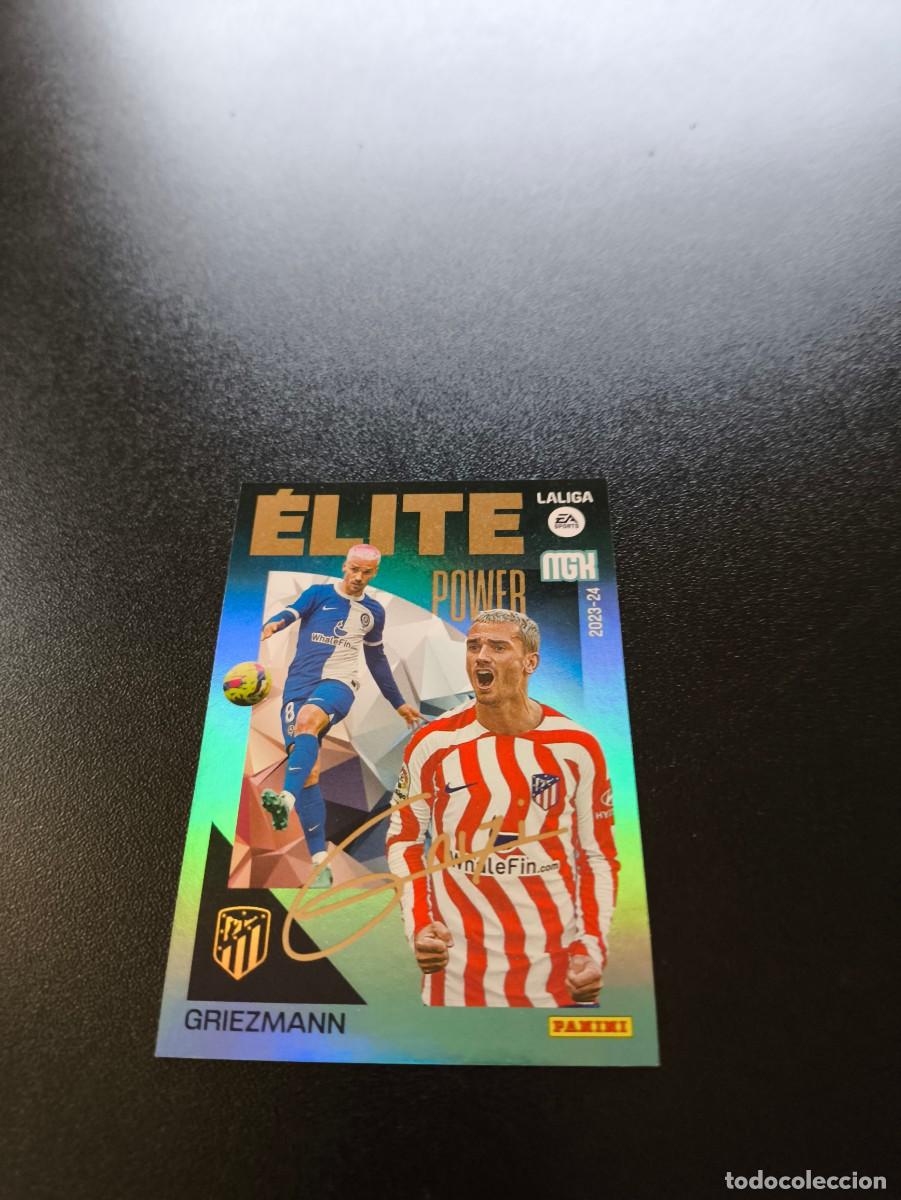 Cromos de f&uacute;tbol: 6 Griezmann ATLETICO DE MADRID ELITE POWER PANINI LIGA MEGACRACKS MGK 2023 2024 23 24 NO ESTE