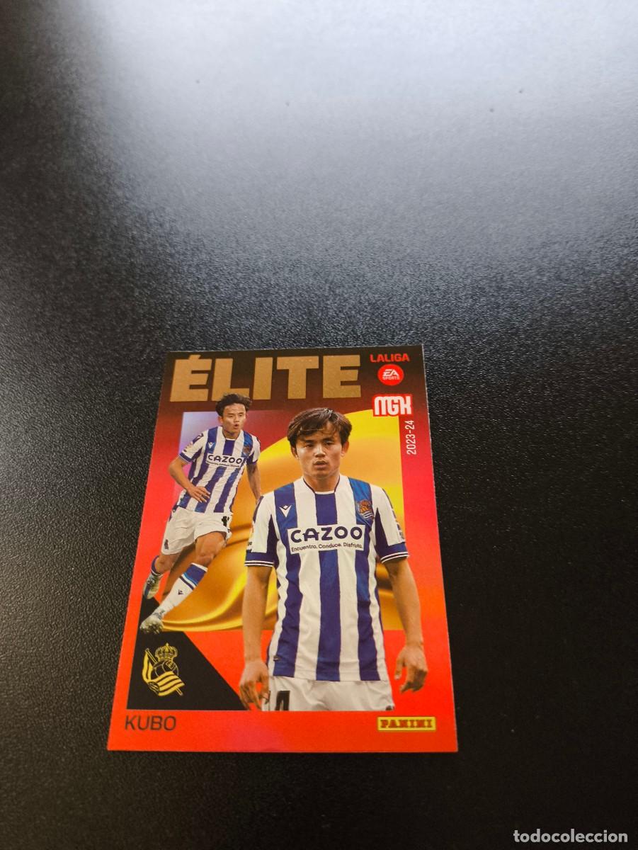Cromos de f&uacute;tbol: 8 Kubo REAL SOCIEDAD ELITE PANINI LIGA MEGACRACKS MGK 2023 2024 23 24 NO ESTE