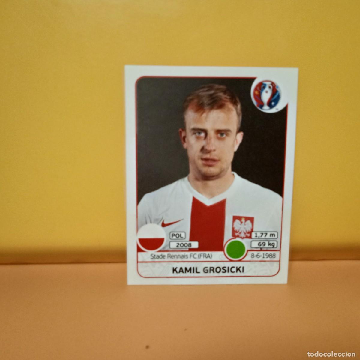 Cromos de f&uacute;tbol: PANINI EURO 2016 FRANCE; EUROCOPA FRANCIA: POLONIA GROSICKI 310