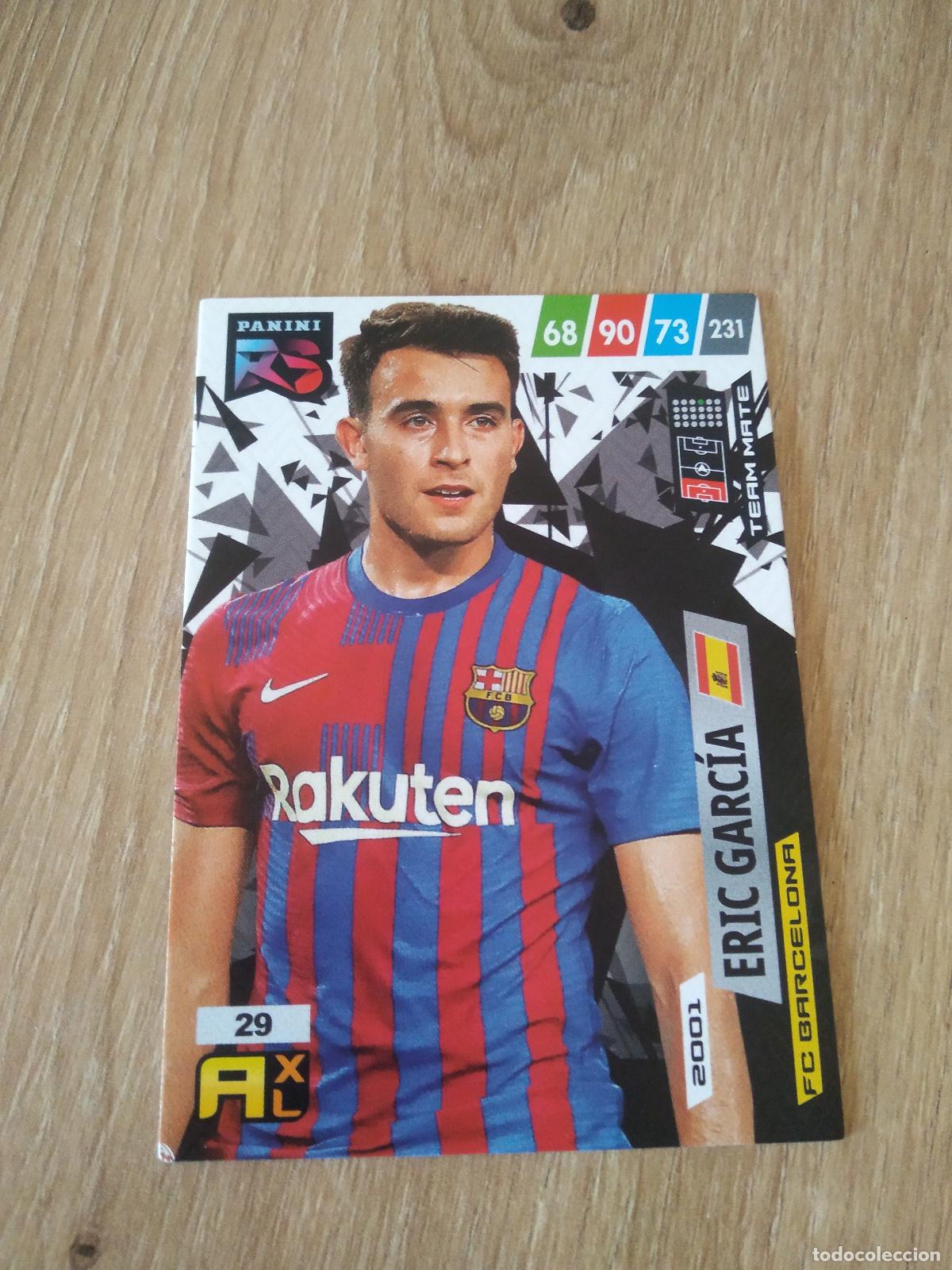 Cromos de f&uacute;tbol: 29 ERIC GARCIA BARCELONA BAR&Ccedil;A CROMO FUTBOL PANINI 21-22 ADRENALYN RISING STARS 2021-2022