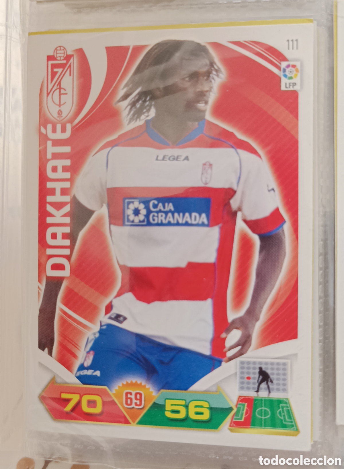 Cromos de f&uacute;tbol: 111 Diakhate adrenalyn 11/12