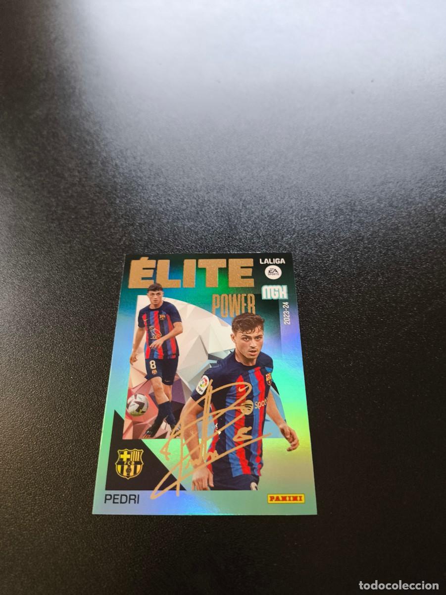 Cromos de f&uacute;tbol: 13 Pedri BARCELONA ELITE POWER PANINI LIGA MEGACRACKS MGK 2023 2024 23 24 NO ESTE