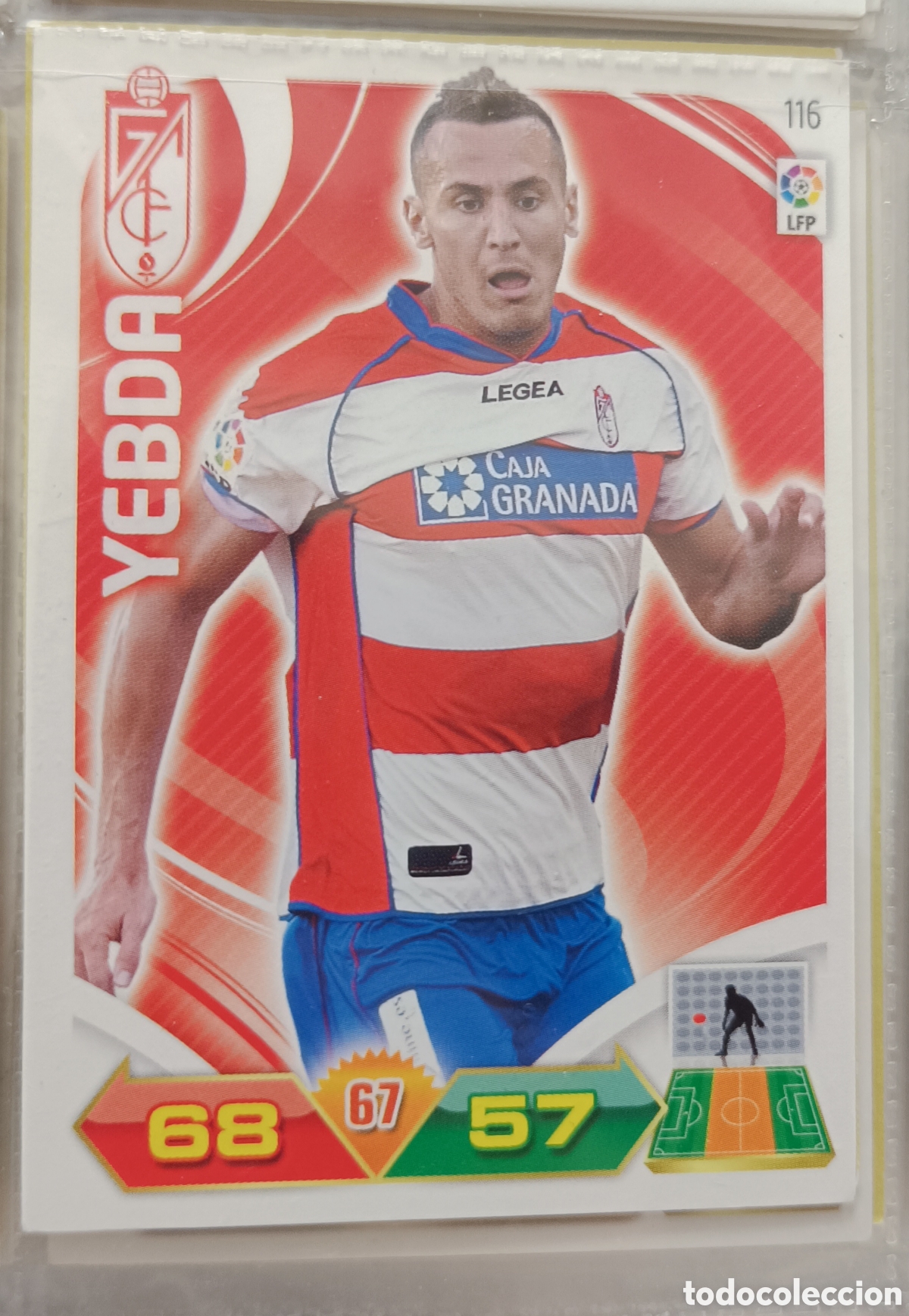 Cromos de f&uacute;tbol: 116 YEBDA adrenalyn 11/12