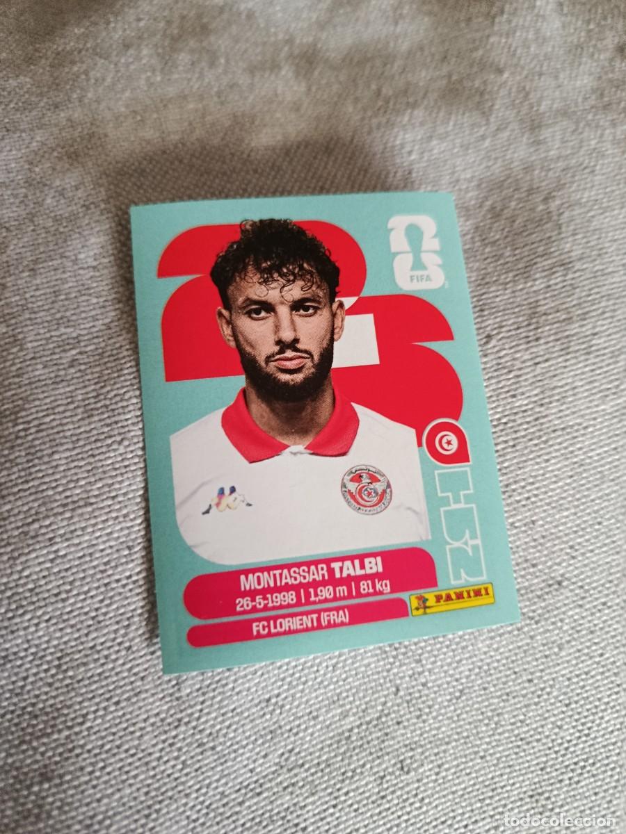 Cromos de f&uacute;tbol: Mundial Estados Unidos-Mexico-Canad&aacute; 2026. 5- Talbi. T&uacute;nez. Nunca pegado.