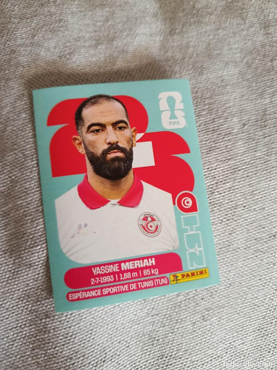 Cromos de f&uacute;tbol: Mundial Estados Unidos-Mexico-Canad&aacute; 2026. 6- Meriah. T&uacute;nez. Nunca pegado.