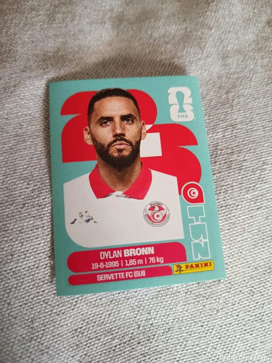 Cromos de f&uacute;tbol: Mundial Estados Unidos-Mexico-Canad&aacute; 2026. 8- Bronn. T&uacute;nez. Nunca pegado.