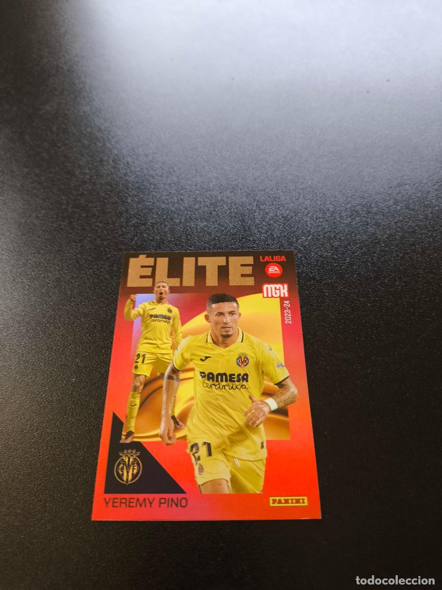 Cromos de f&uacute;tbol: 17 Yeremy Pino VILLARREAL ELITE PANINI LIGA MEGACRACKS MGK 2023 2024 23 24 NO ESTE