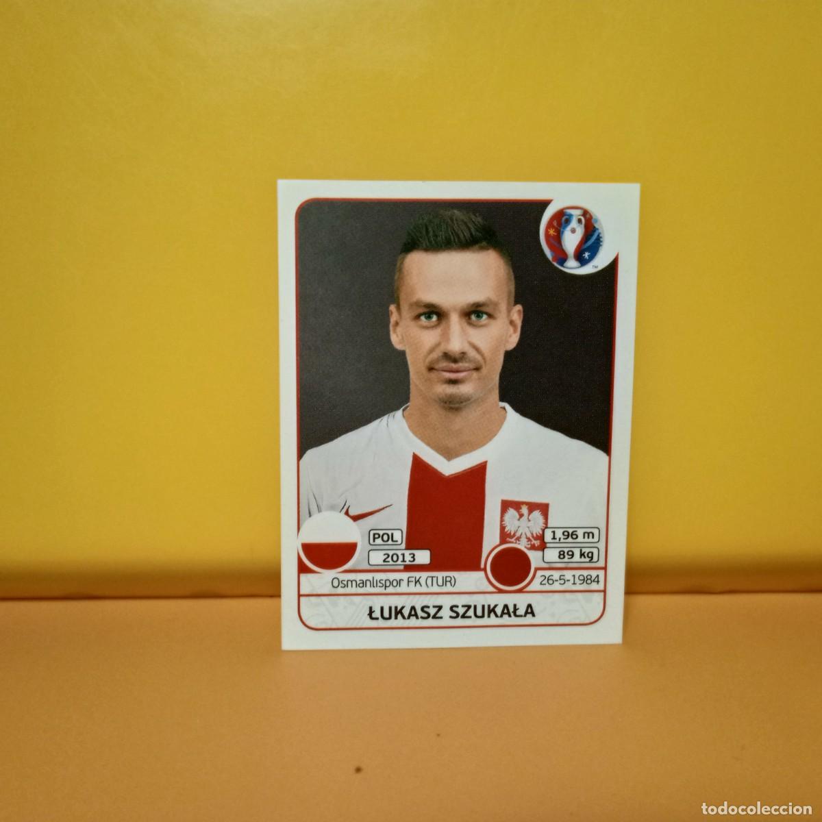 Cromos de f&uacute;tbol: PANINI EURO 2016 FRANCE; EUROCOPA FRANCIA: POLONIA SZUKALA 298