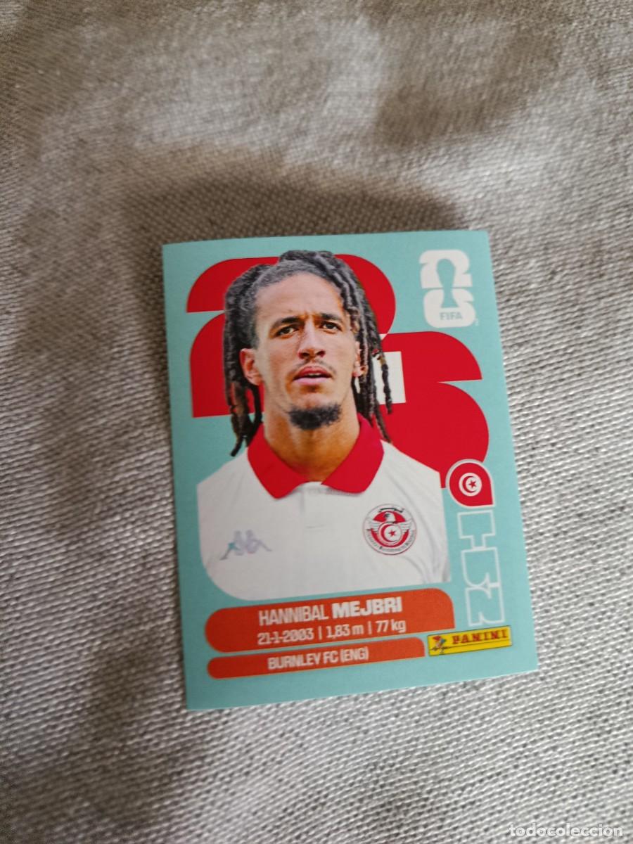 Cromos de f&uacute;tbol: Mundial Estados Unidos-Mexico-Canad&aacute; 2026. 14- Mejbri. T&uacute;nez. Nunca pegado.