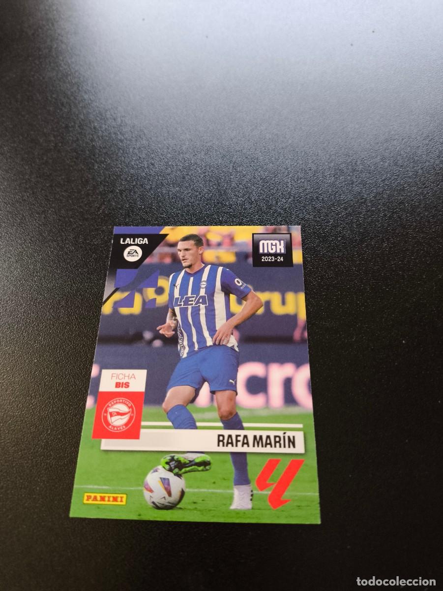 Cromos de f&uacute;tbol: 22 BIS Rafa Marin ALAVES PANINI LIGA MEGACRACKS MGK 2023 2024 23 24 NO ESTE