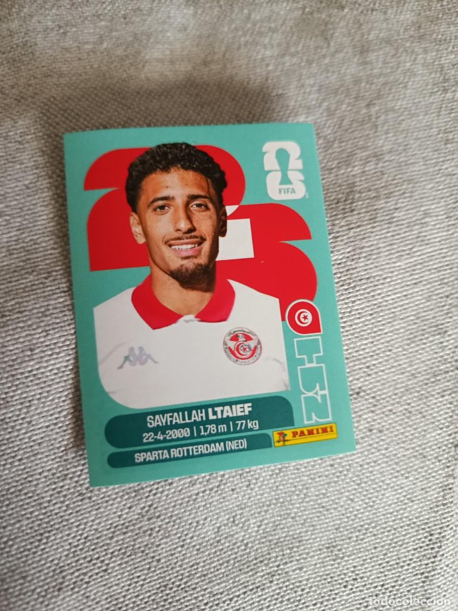 Cromos de Futebol: Mundial Estados Unidos-Mexico-Canad&aacute; 2026. 19- Ltaief. T&uacute;nez. Nunca pegado.
