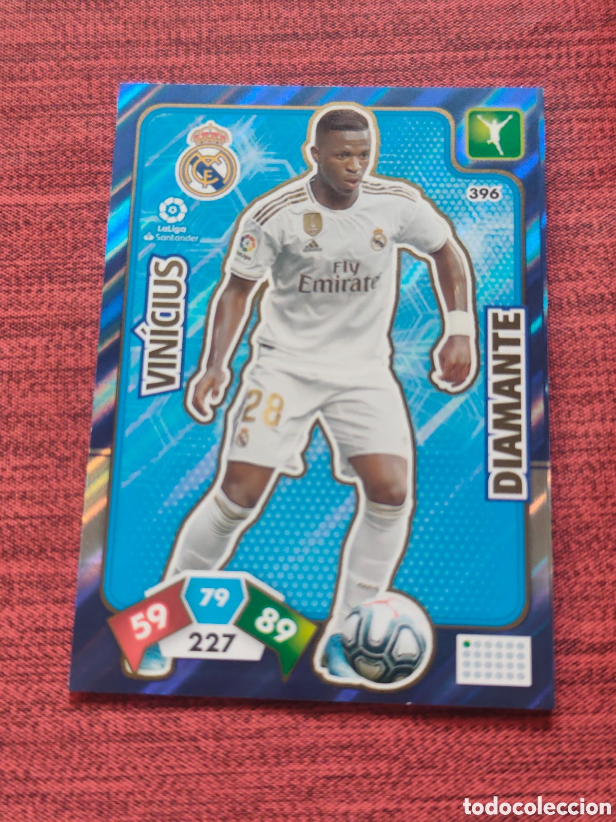 Cromos de Futebol: DIAMANTE 396 VINICIUS REAL MADRID ADRENALYN XL 2019 2020