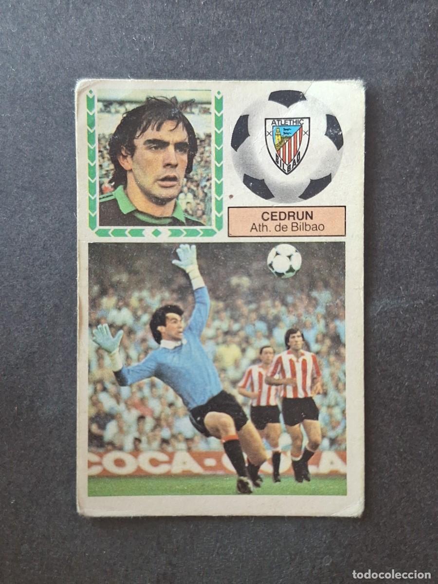 Cromos de Futebol: L5 CEDRUN ATHLETIC CLUB DE BILBAO LIGA ESTE 1983 1984 83 84 DESPEGADO RECUPERADO