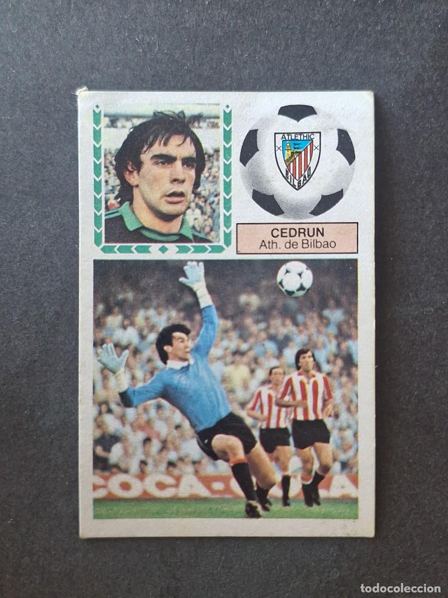 Cromos de Futebol: L5 CEDRUN ATHLETIC CLUB DE BILBAO LIGA ESTE 1983 1984 83 84 DESPEGADO RECUPERADO