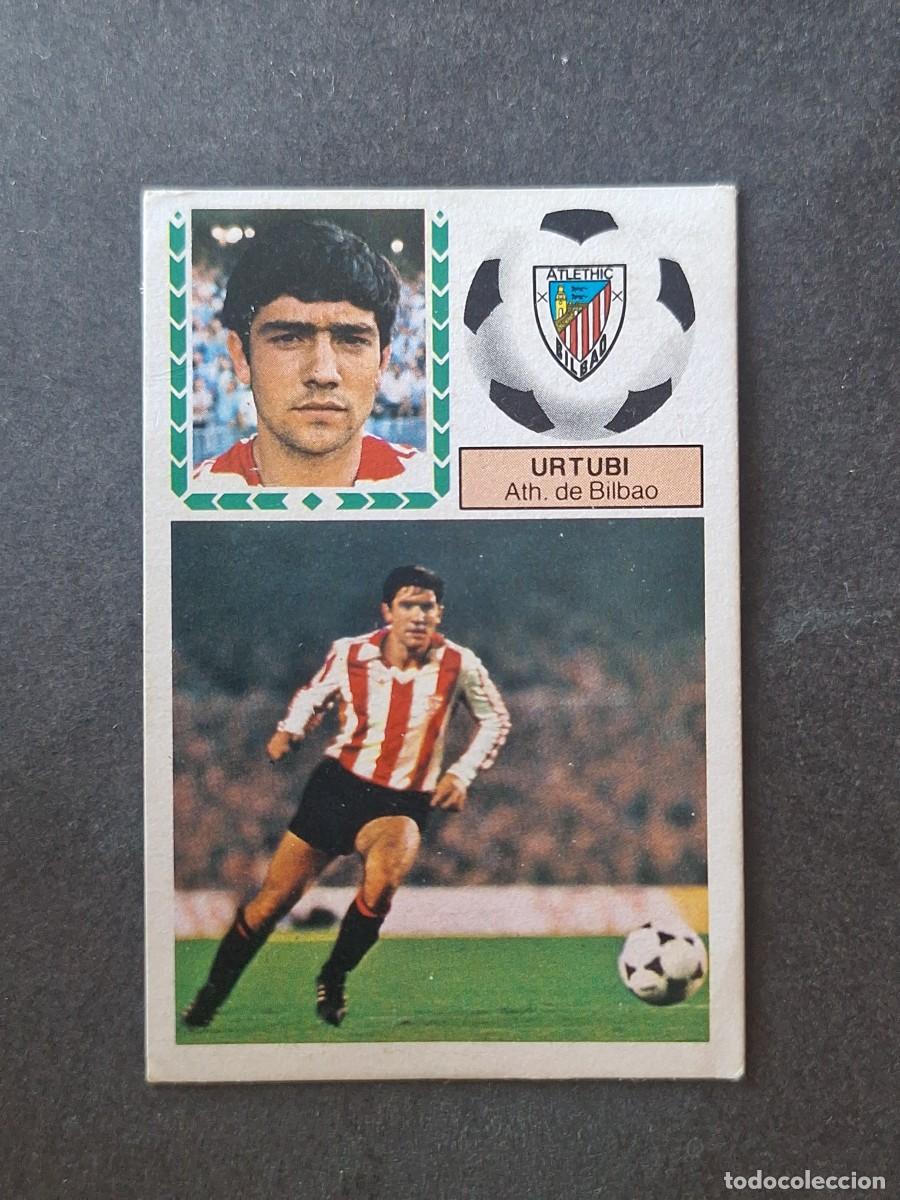 Cromos de f&uacute;tbol: L5 URTUBI ATHLETIC CLUB DE BILBAO LIGA ESTE 1983 1984 83 84 DESPEGADO RECUPERADO