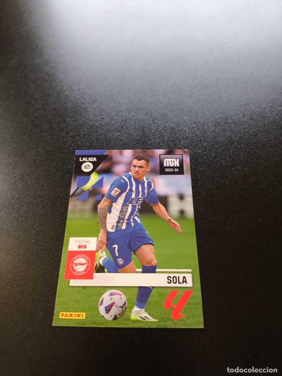 Cromos de f&uacute;tbol: 25 BIS Sola ALAVES PANINI LIGA MEGACRACKS MGK 2023 2024 23 24 NO ESTE