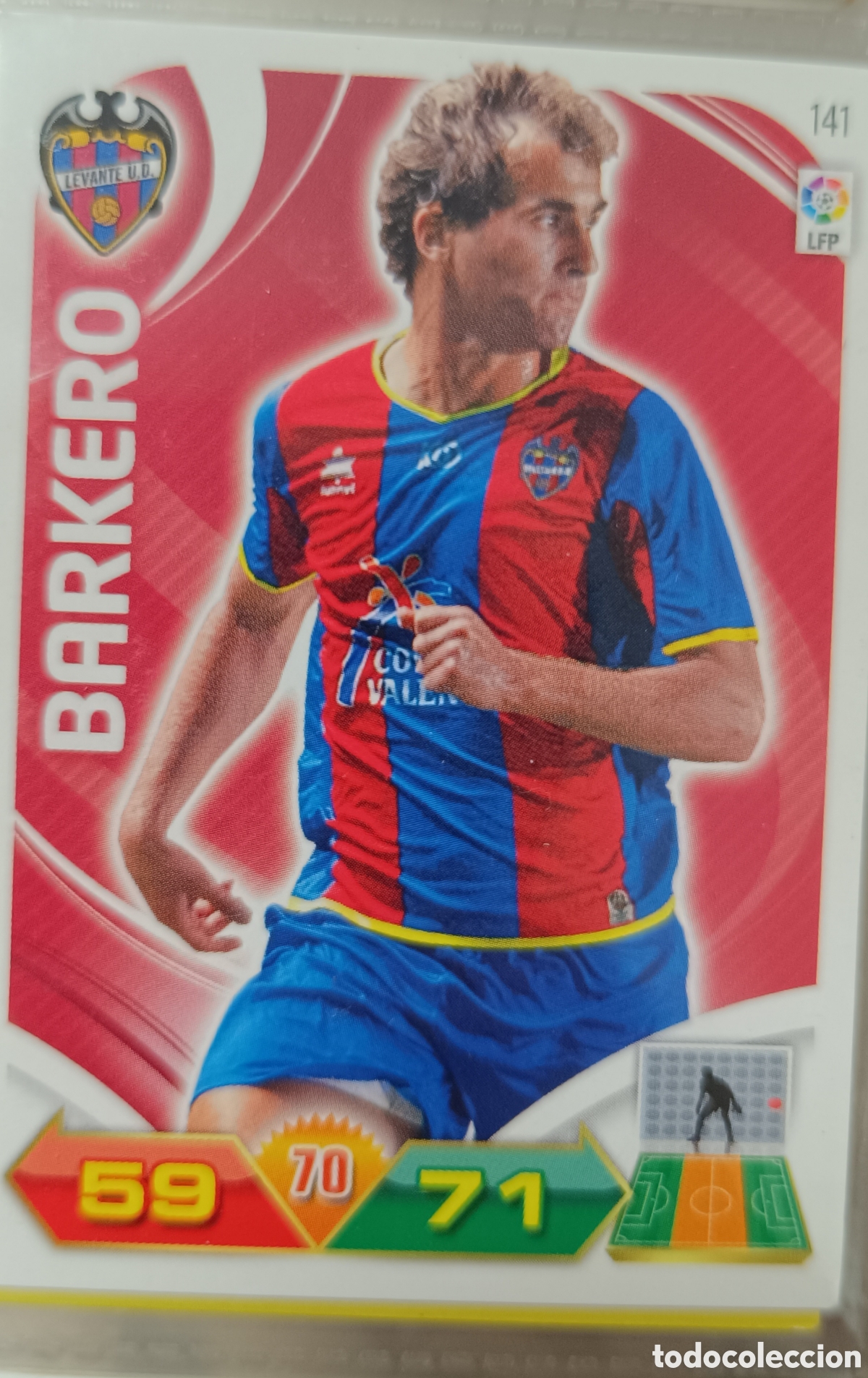 Cromos de f&uacute;tbol: 141 Barkero adrenalyn 11/12