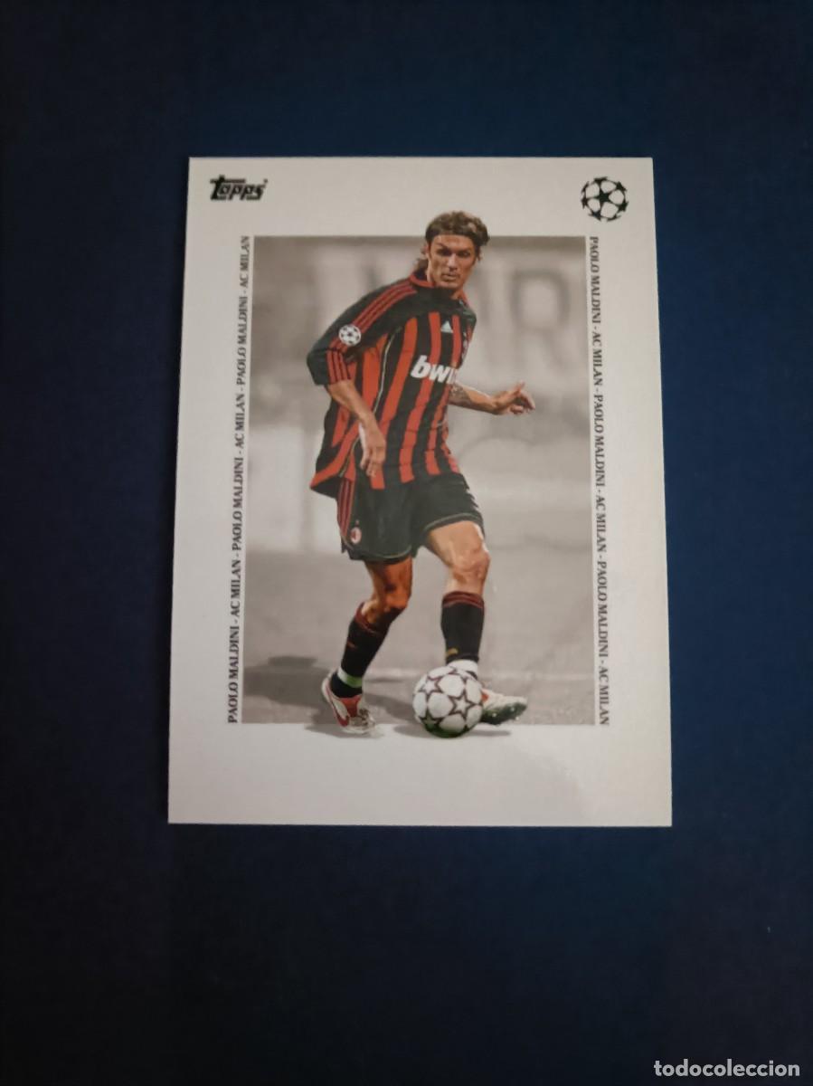 Figurine di Calcio: Paolo Maldini topps simplicidad 24 25 2024 2025 AC Mil&aacute;n Italia leyendas.