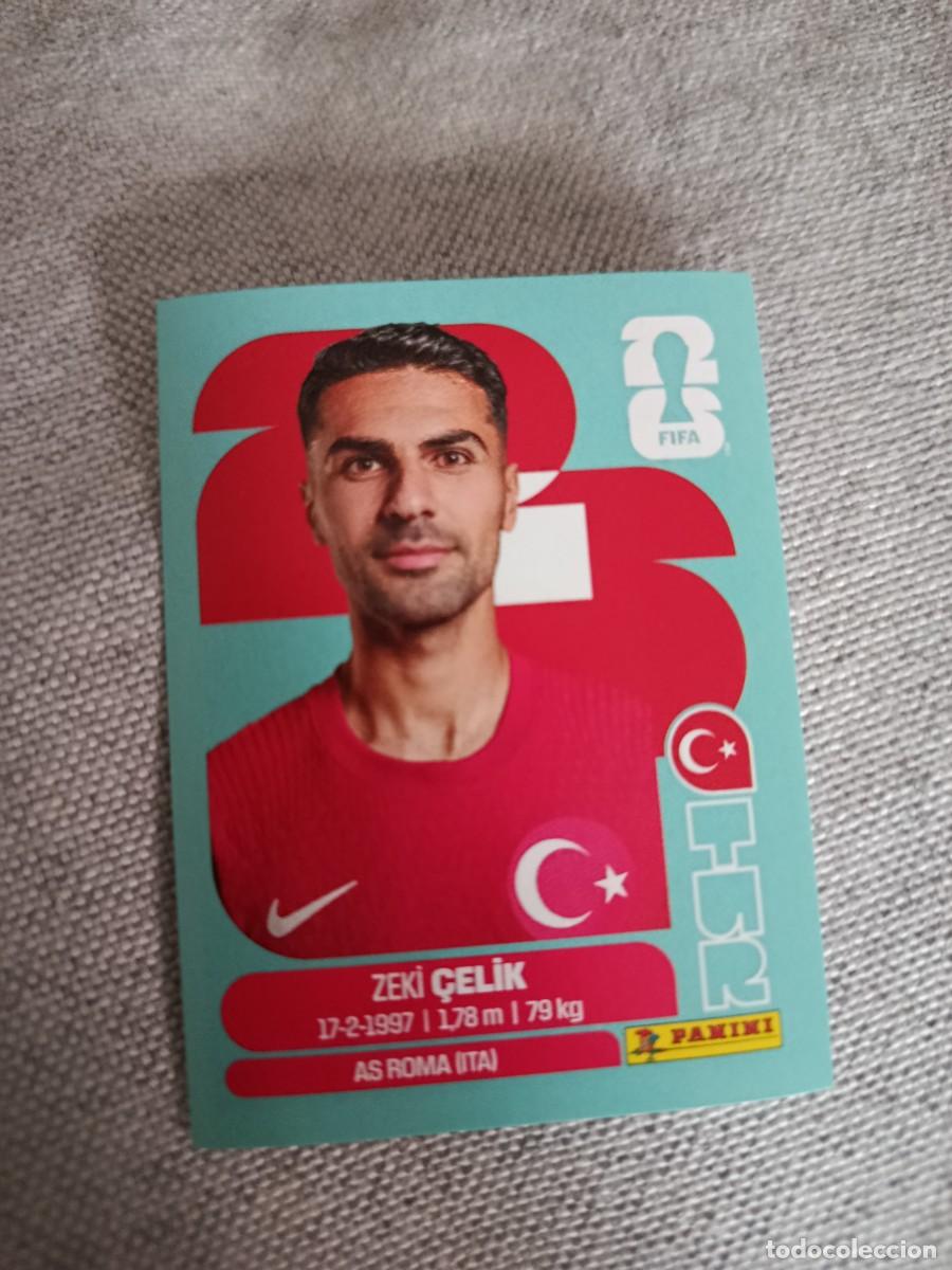 Cromos de f&uacute;tbol: Mundial Estados Unidos-Mexico-Canad&aacute; 2026. 4- &Ccedil;elik. Turqu&iacute;a. Nunca pegado.