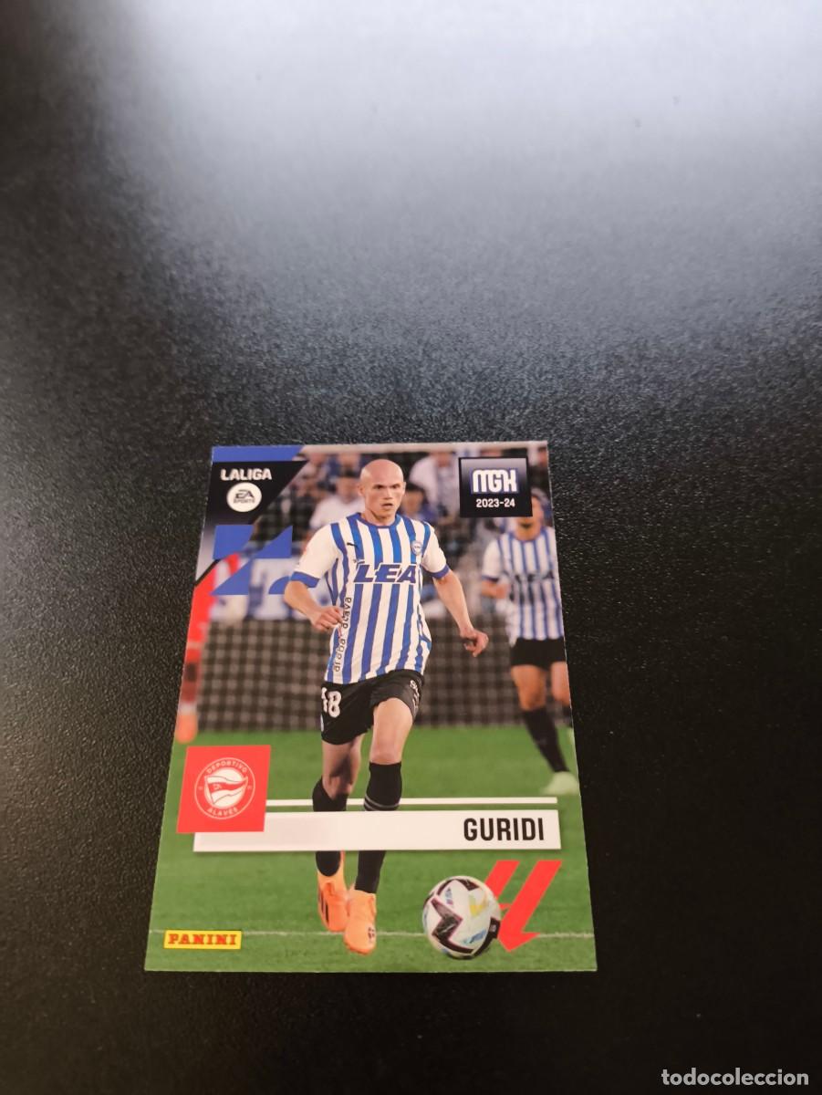 Cromos de f&uacute;tbol: 31 Guridi ALAVES PANINI LIGA MEGACRACKS MGK 2023 2024 23 24 NO ESTE