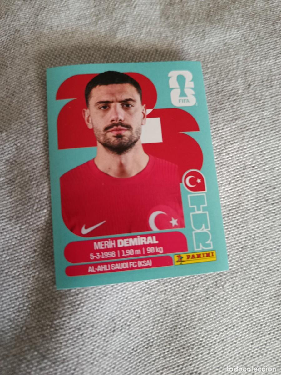 Cromos de f&uacute;tbol: Mundial Estados Unidos-Mexico-Canad&aacute; 2026. 7- Demiral. Turqu&iacute;a. Nunca pegado.
