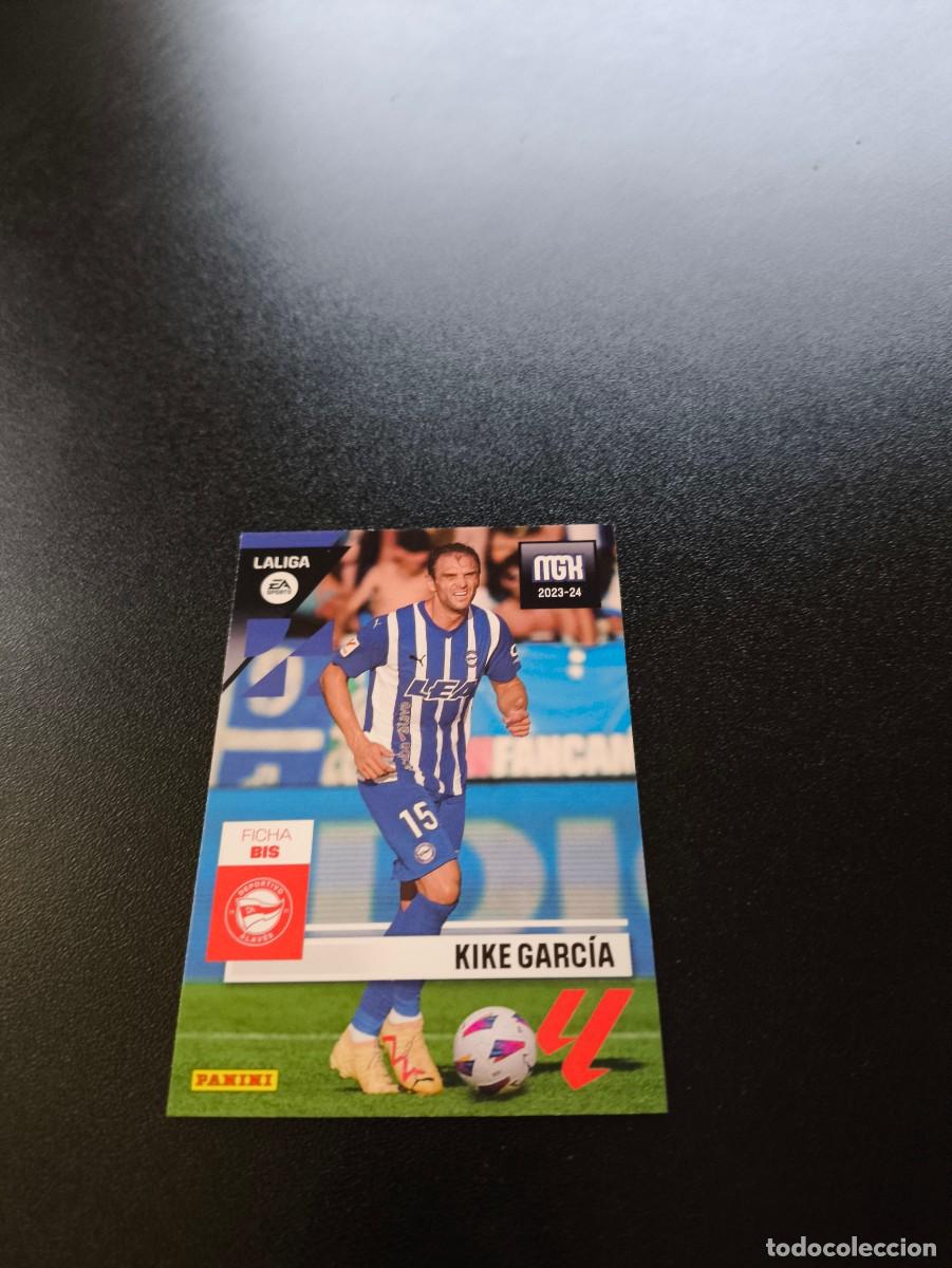 Cromos de f&uacute;tbol: 34 BIS Kike Garc&iacute;a ALAVES PANINI LIGA MEGACRACKS MGK 2023 2024 23 24 NO ESTE