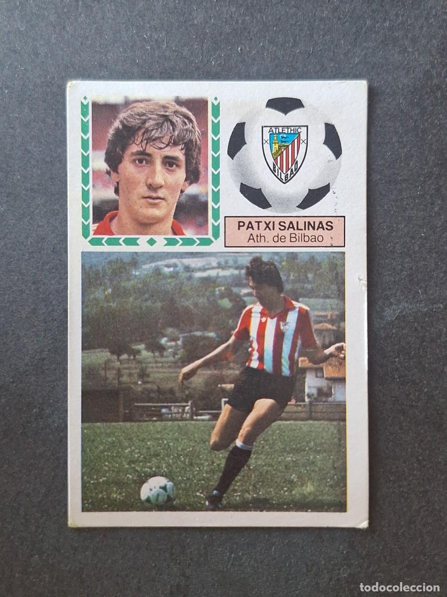 Cromos de f&uacute;tbol: L5 PATXI SALINAS ATHLETIC CLUB DE BILBAO LIGA ESTE 1983 1984 83 84 DESPEGADO RECUPERADO