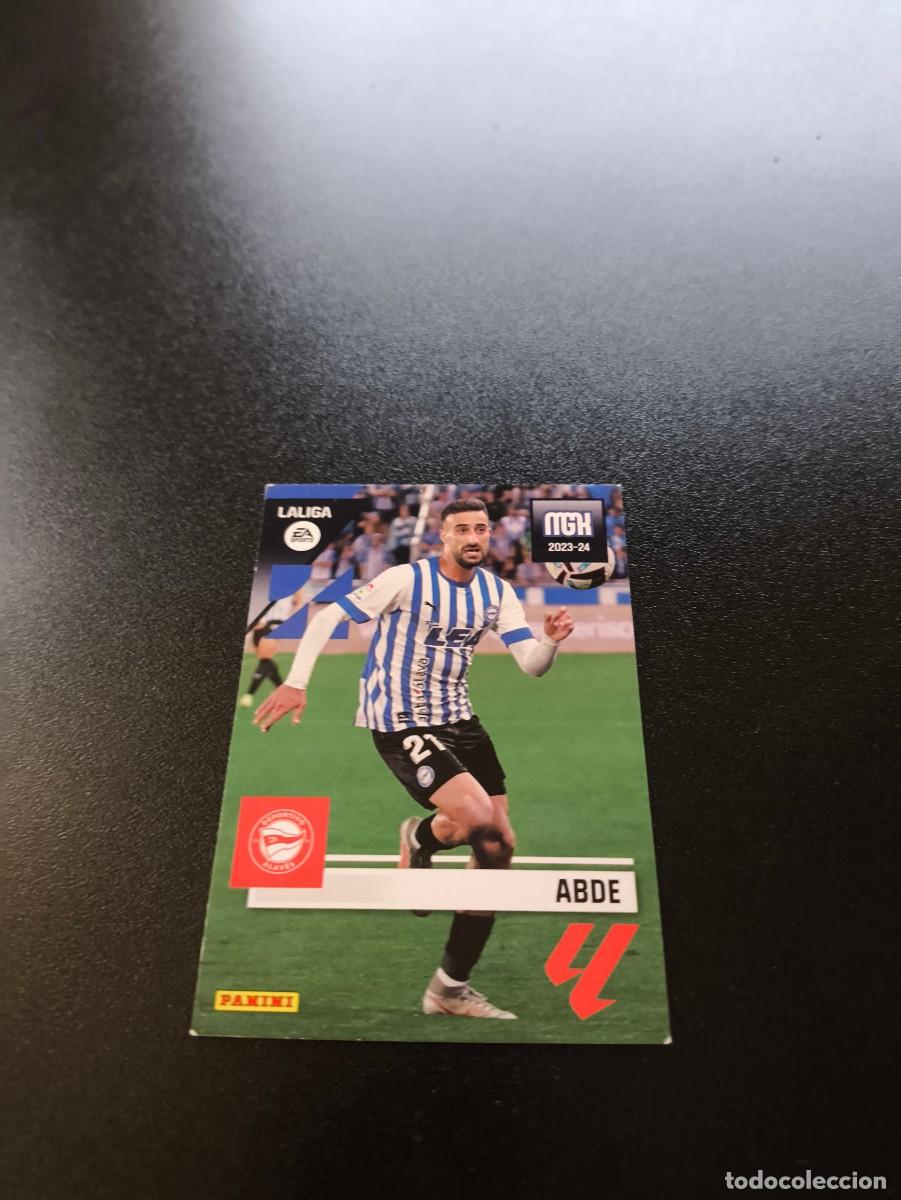 Cromos de f&uacute;tbol: 36 Abde ALAVES PANINI LIGA MEGACRACKS MGK 2023 2024 23 24 NO ESTE