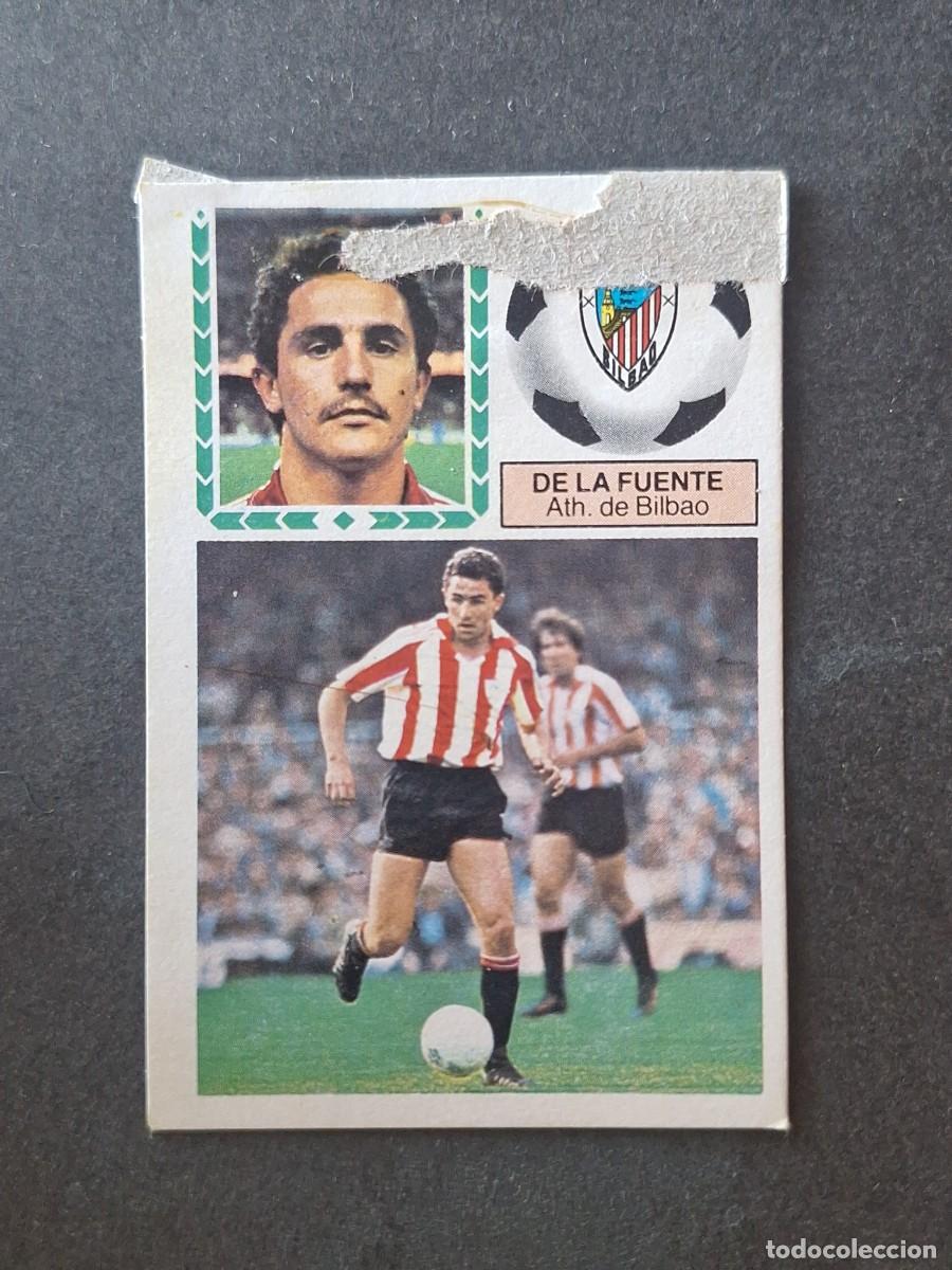 Cromos de f&uacute;tbol: L5 DE LA FUENTE ATHLETIC CLUB DE BILBAO LIGA ESTE 1983 1984 83 84 DESPEGADO RECUPERADO