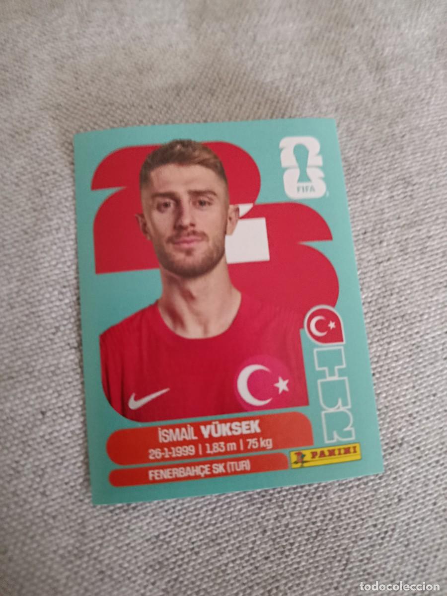 Cromos de f&uacute;tbol: Mundial Estados Unidos-Mexico-Canad&aacute; 2026. 10- Y&uuml;ksek. Turqu&iacute;a. Nunca pegado.