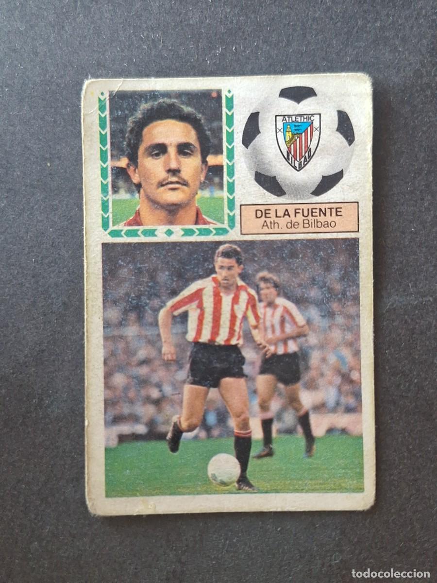 Cromos de f&uacute;tbol: L5 DE LA FUENTE ATHLETIC CLUB DE BILBAO LIGA ESTE 1983 1984 83 84 DESPEGADO RECUPERADO