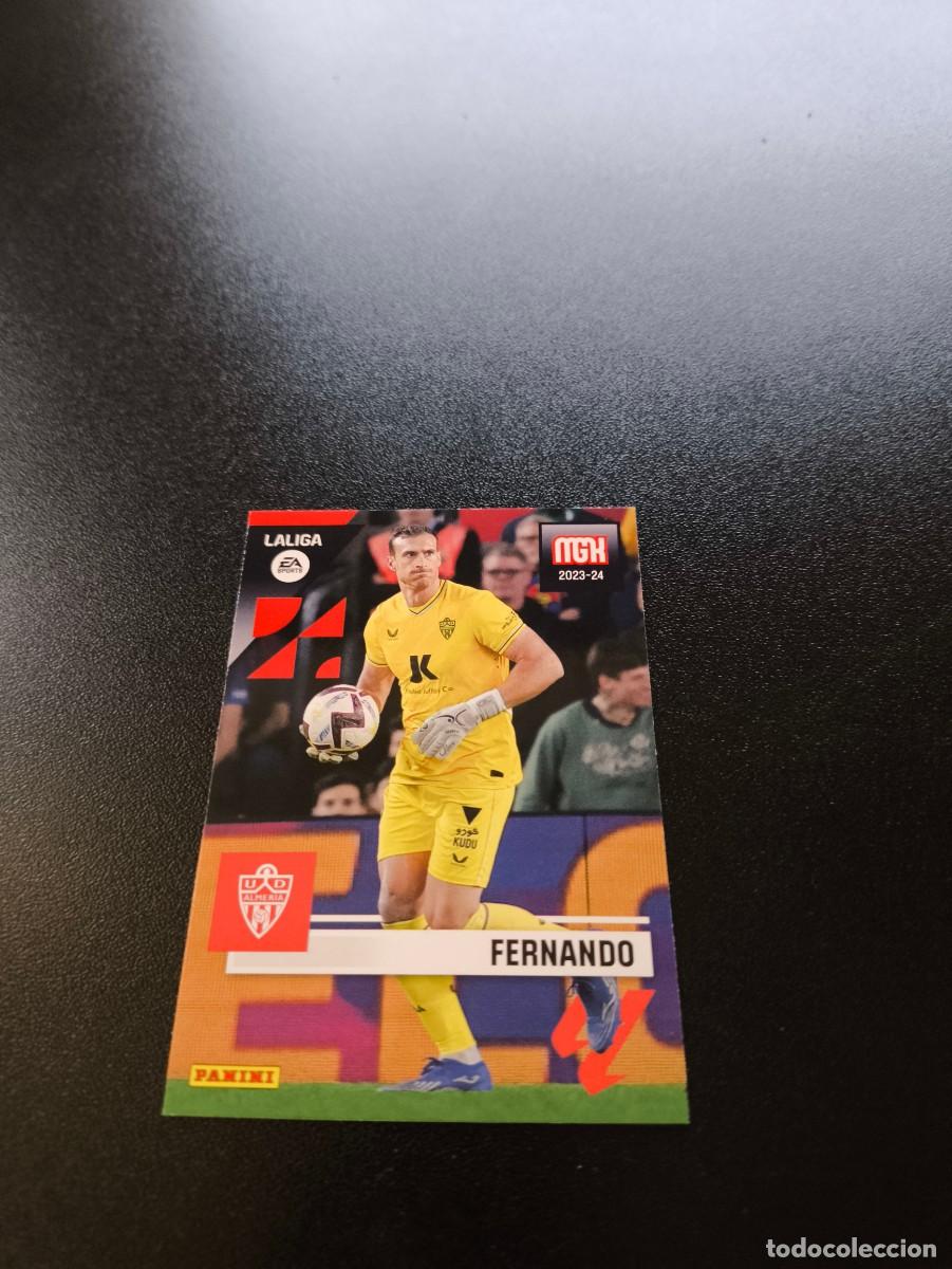 Cromos de f&uacute;tbol: 38 Fernando ALMERIA PANINI LIGA MEGACRACKS MGK 2023 2024 23 24 NO ESTE