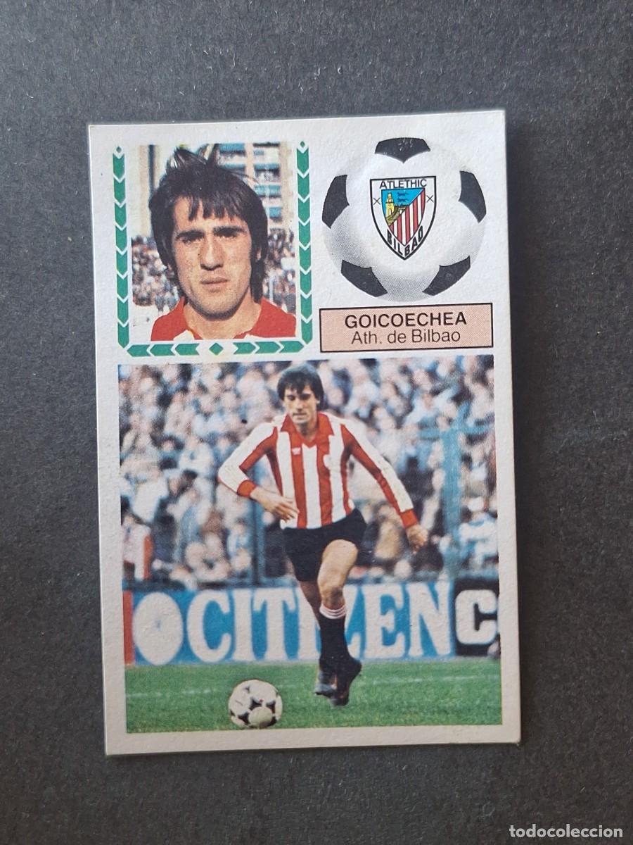 Cromos de f&uacute;tbol: L5 GOICOECHEA ATHLETIC CLUB DE BILBAO LIGA ESTE 1983 1984 83 84 DESPEGADO RECUPERADO