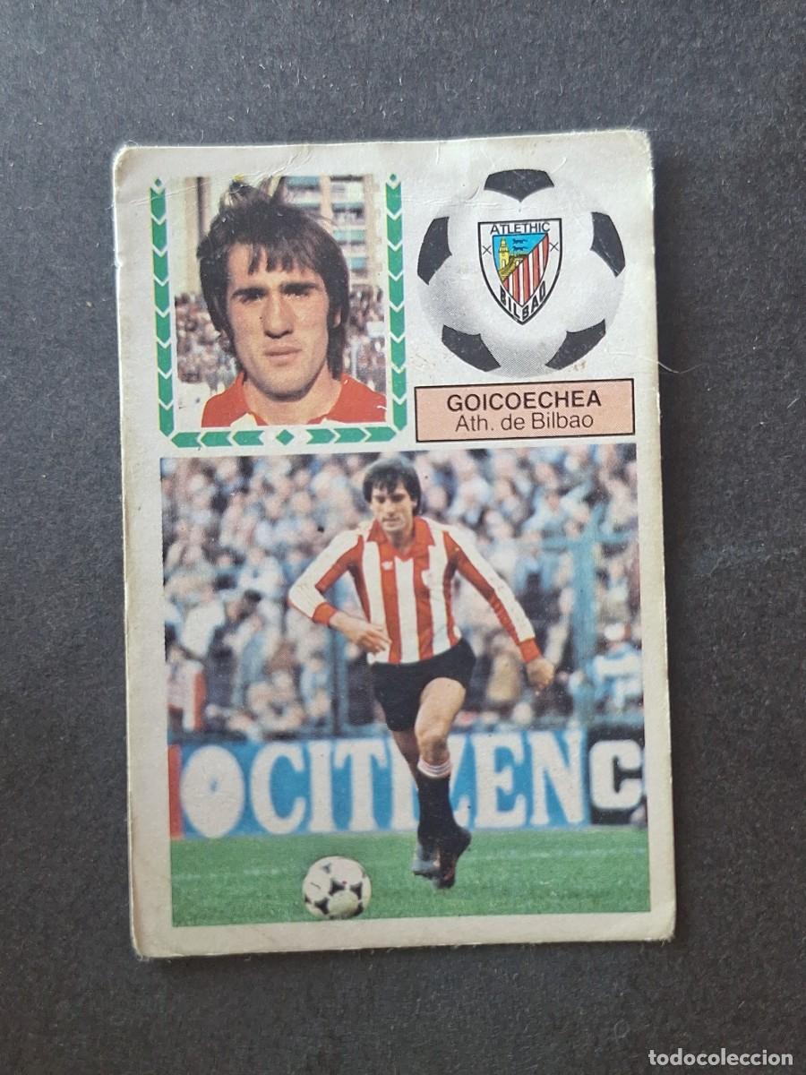 Cromos de f&uacute;tbol: L5 GOICOECHEA ATHLETIC CLUB DE BILBAO LIGA ESTE 1983 1984 83 84 DESPEGADO RECUPERADO