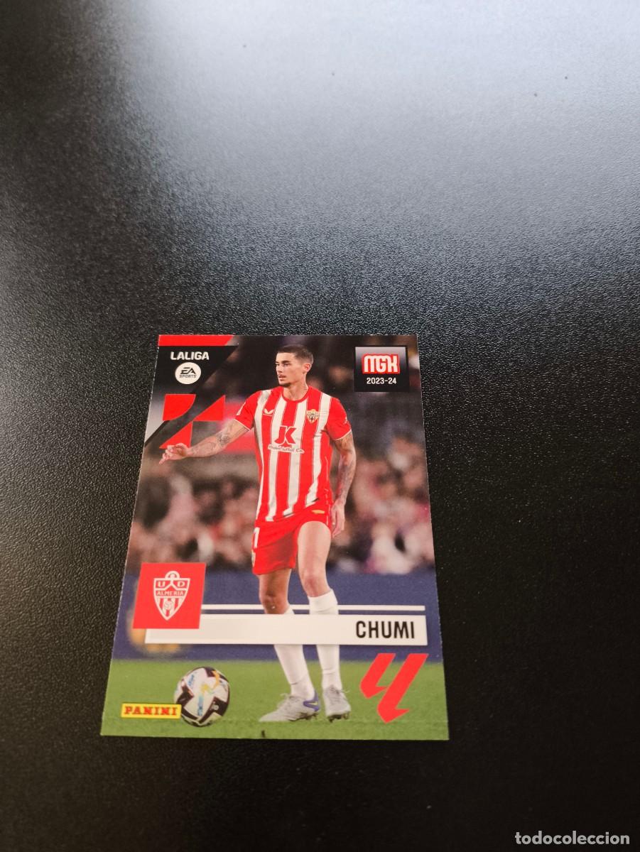 Cromos de f&uacute;tbol: 41 Chumi ALMERIA PANINI LIGA MEGACRACKS MGK 2023 2024 23 24 NO ESTE